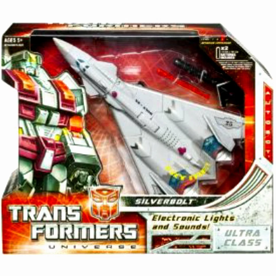 Transformers Universe Ultra Class SILVERBOLT New Electronic Lights & Sounds 2008 - Image 1 of 1