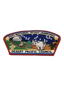2001 National Scout Jamboree Staff Desert Pacific Council Boy Scout BSA Patch - Picture 1 of 5