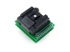 QFN24 Programming Adapter MLF24 MLP24 to DIP24 QFN-24BT-0.5-01 IC Test Socket - Picture 1 of 3