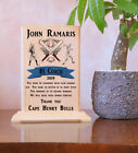 Custom Baseball Coach Gift Plaque From Team Personalized Coach Appreciation Gift