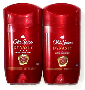 2 Pack Old Spice Dynasty Lasting Cologne Scent Antiperspirant Deodorant 2.6 Oz