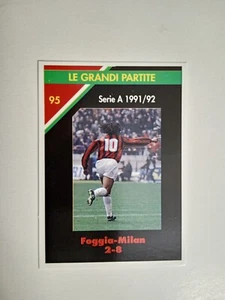 MASTERS CARDS MAI DIRE MILAN LE GRANDI PARTITE n 95 NEW - Imagen 1 de 2
