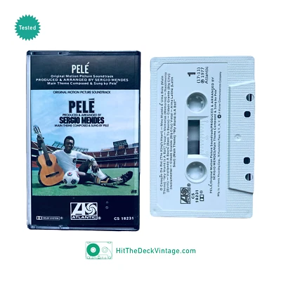 Pele Soundtrack Cassette Tape (1977) Film Score OST Sergio Mendes Jazz Latin - Image 1 of 2