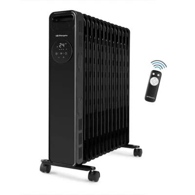 Öl Radiator Orbegozo 2500W Heizkörper 13 Rippen mit Fernbedienung + Touchscreen
