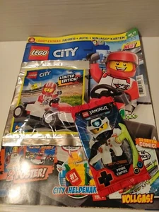 LEGO City, Zeitung, Auto, Minifigur, Zeitschrift Nr.17 Polybag, Sammelkarten, - Bild 1 von 3