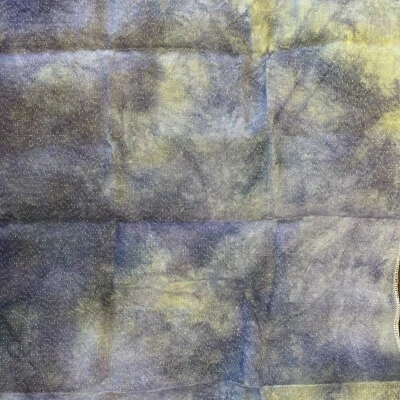 Seraphim “Bliss” Hand Dyed Opalescent 32 Count Linen 16" x 27” NEW - Image 1 of 4