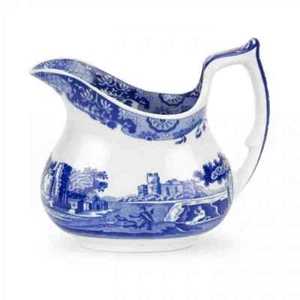 Jarra de crema italiana azul Spode - Imagen 1 de 1