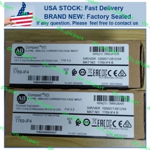 Factory Sealed Allen-Bradley 1769-IF4 SER B CompactLogix 4-Ch Input Module - Bild 1 von 5