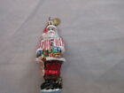 Vintage Christopher Radko Santa Small Ornament 4"
