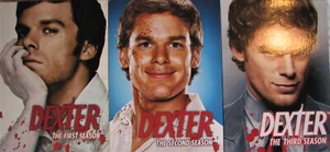Dexter TV Show Seasons 1-3 Showtime 1 2 3 DVD Series Set Bundle Michael C. Hall - Picture 1 of 7