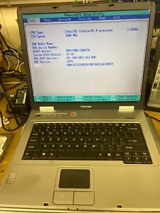 TOSHIBA SATELLITE L25-S1216 PSL2XU-02400J for Parts Only - Picture 1 of 3