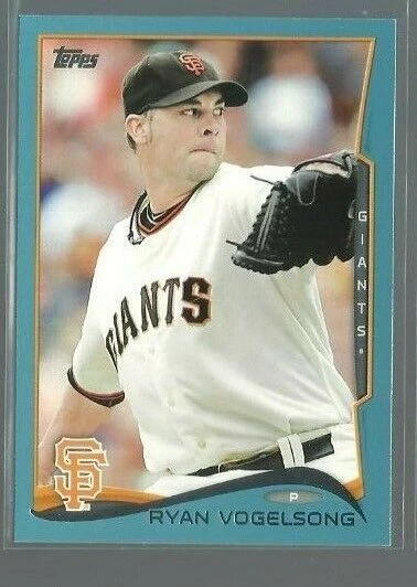 2014 Topps Wal-Mart Blue Border #267 Ryan Vogelsong (ref 91334) - Image 1 of 1