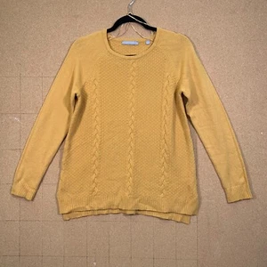 Cyrus Pullover Oberteil Zopfmuster Gr. Small Oversize Pulli Stretch Langarm - Bild 1 von 7