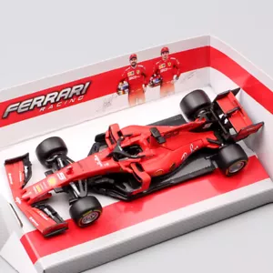 BBurago 1/43 2019 Ferrari SF90 #5 Sebastian Vettel F1 Formel 1 Modellauto Spielzeug - Bild 1 von 12
