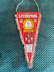1980's Pennant - Liverpool FC (38 x 18 cm)
