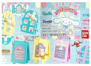 Cinnamoroll Break Time - Collection 6x Klammern Mini-Figur Magnet Anime Japan - Picture 1 of 1