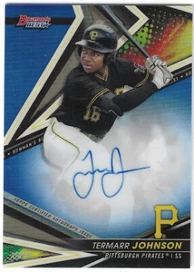 2022 Bowman's Best Termarr Johnson Blue Refractor Auto /150 #B22-TJ - Picture 1 of 2