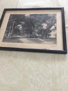 CHARLES SAWYER  Photo “An Old Village Street” Signed  Black And White - Picture 1 of 7