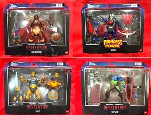 MOTU Revelation Masterverse KING GRAYSKULL + FAKER + HORDAK + TRAP JAW Sealed - Bild 1 von 9