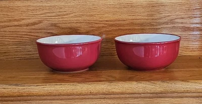 Royal Norfolk Cereal/Serving Bowls DWMicro Safe 2pc NEW 6x2.75" 1 Discolor Spot - Image 1 of 4