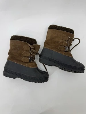 Botas aisladas Sorel para niños talla 13 Cheyanne Duck Foto 1 de 4