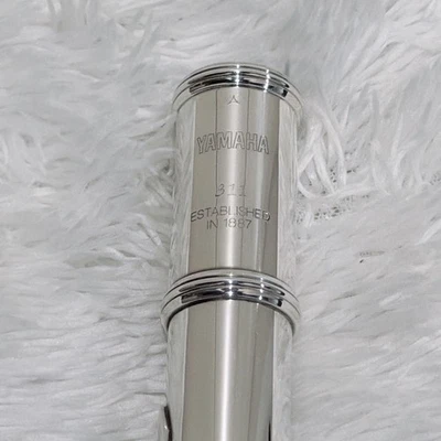 YAMAHA YFL-311 Late Model Flaute Silver 925 meccanismo E usato con custodia... - Immagine 1 di 4