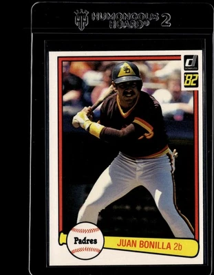 1982 Donruss #220 Juan Bonilla RC - Image 1 of 2