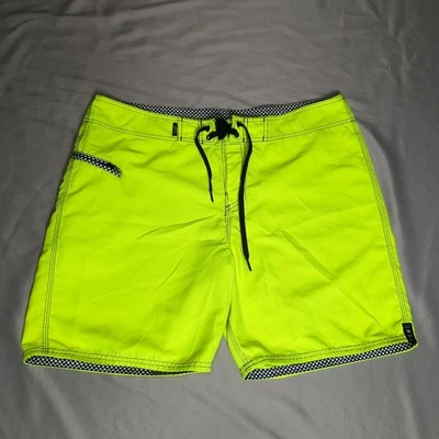 Мужские шорты Lost Enterprises размер 36 с боковым карманом на молнии желтые - Изображение 1 из 4