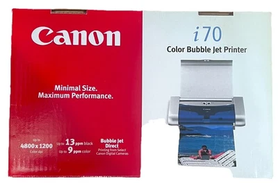 Canon I70 Mobile Inkjet Printer Parts Only *See Description* - Image 1 of 4
