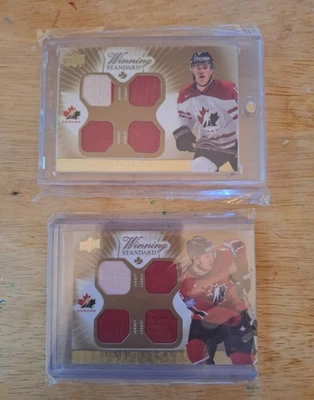 2015 Team Canada Master Collection Winning Standard Jerseys J Toews & B Sea - Image 1 of 3