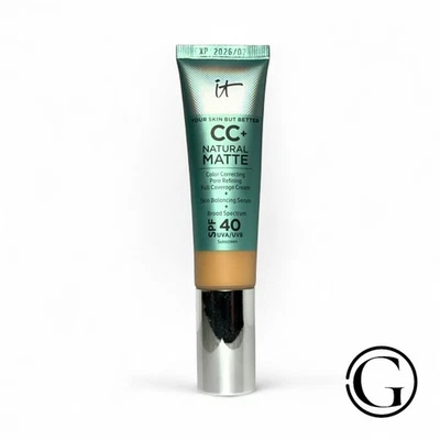 It Cosmetics CC+ Natural Matte Cover Correcting Cream SPF 40 1.08 oz Medium Tan - Image 1 of 2