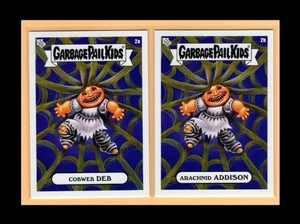2024 Topps GPK Oh the Horror-ible #2a Cobweb Deb #2b Arachnid Addison Lot Of 2 - Bild 1 von 5