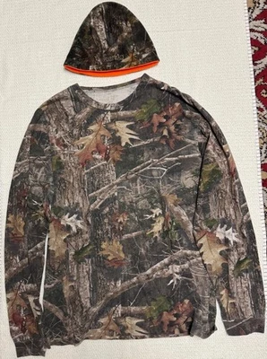 RedHead Hunting Camo Long Sleeve Real Tree + Hat - Image 1 of 3
