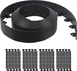 Landschaftskanten-Set, 40 Fuß lang, 3 Zoll hoch, kein Graben Gartenumrandung Umrandung... - Bild 1 von 7