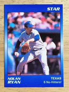 1990 Star Ryan #6 Nolan Ryan/6 No-Hitters - Picture 1 of 2