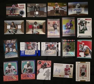 Lotto 19 carte reliquie auto e maglia NFL - Foto 1 di 21