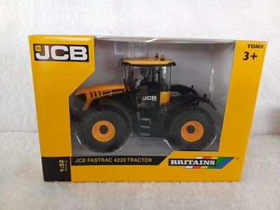 Britains 1/32 Scale JCB Fastrac 4220 Tractor Model Still Plugged Onto Base - Image 1 of 4