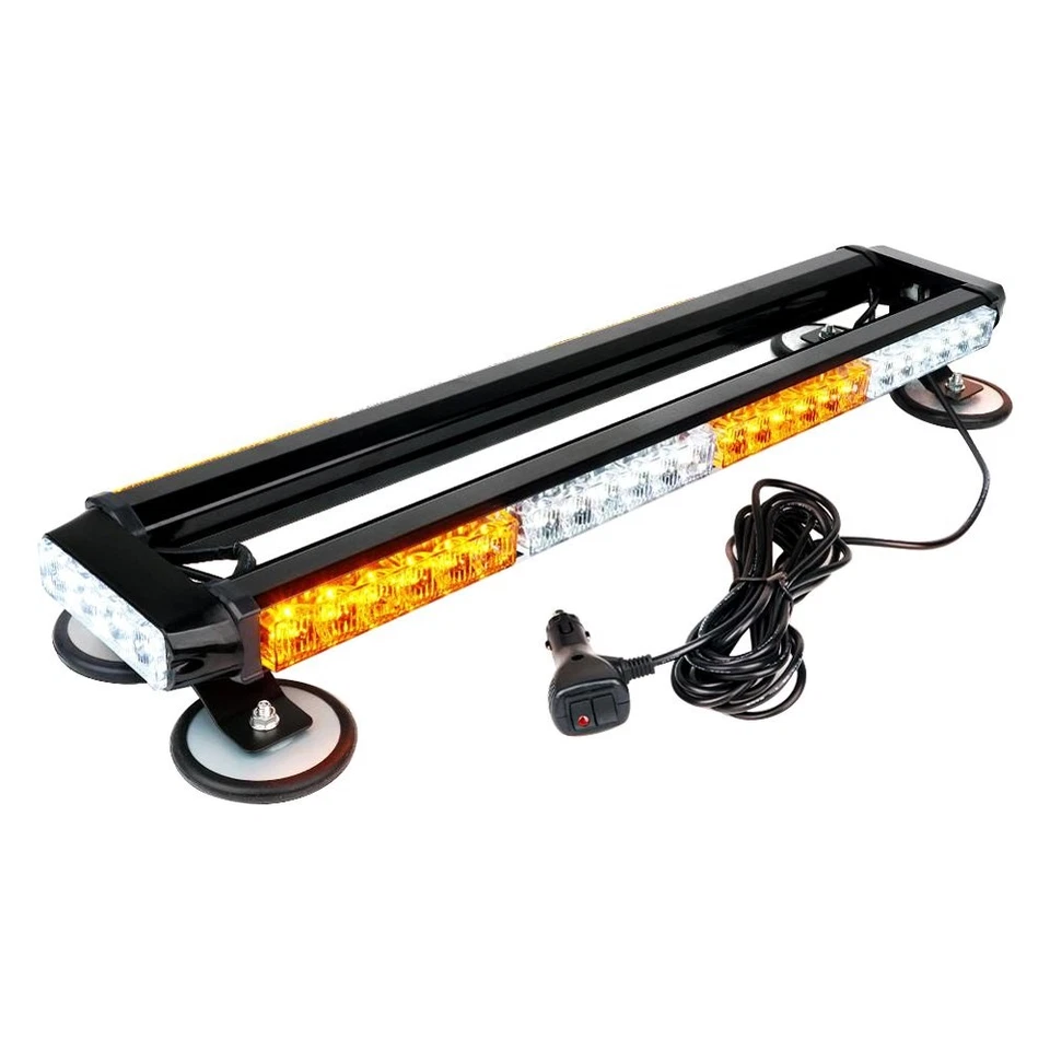 Xprite Pursuit Series 26" 56-LED Amber/White Magnet Mount Light Bar - Imagem 1 de 4
