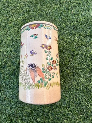 Unusual Antique Chinese/ Japanese Brush Pot from private collection  - Image 1 of 4