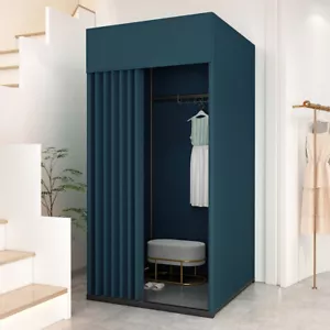 Clothing Store Fitting Room Movable Changing Room Temporary Locker Privacy Room - Picture 1 of 17