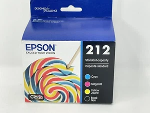 Cartucho de tinta Epson 212 capacidad estándar color y negro paquete múltiple 6/2025 - Imagen 1 de 5