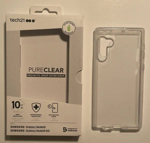 Tech21 PureClear Series Phone Case For Samsung Galaxy Note10 Note 10 5G Clear - Photo 1 sur 1
