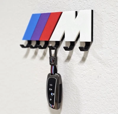 Motorsports B M W M / Colgante de Pared SEIS Llaves Percha Organizador NUEVO Foto 1 de 4