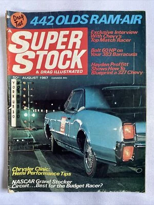 1967 August Super Stock Magazine Kelly Chadwick Camaro Match Racer (CP225) - Image 1 of 3