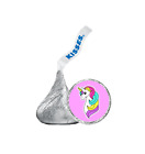 108 Unicorn Birthday Party Hershey Kiss Labels, Stickers, Tags