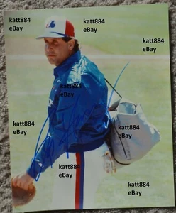 1991 MONTREAL EXPOS RON HASSEY SIGNED PHOTO 8 X 10 - Bild 1 von 1