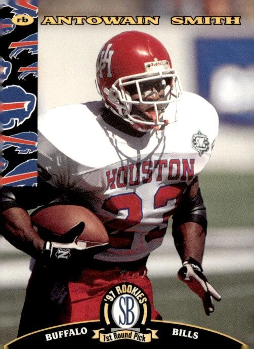 1997 Score Board NFL Rookies #9 Antowain Smith