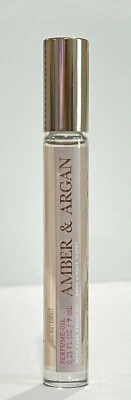 Aceite de perfume ámbar y argán Bath & Body Works. Rollerball 23 fl oz 7 ml nuevo   Foto 1 de 2