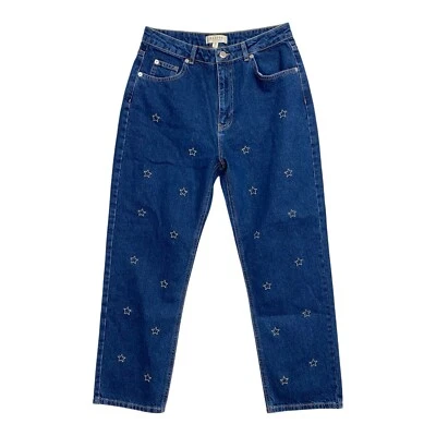 Francesca's HARPER HERITAGE Women's  Starstitch Jeans Sz 28 (29x26.5) NWT - Image 1 of 4