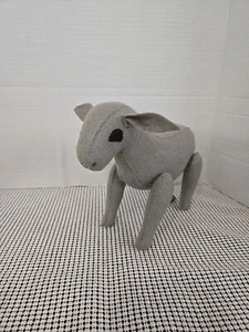 Peluche burro de fieltro de lana vintage - Imagen 1 de 17